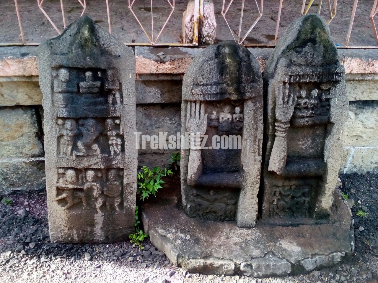 Veergal & Saticha hat  near Mandir Karmala Fort